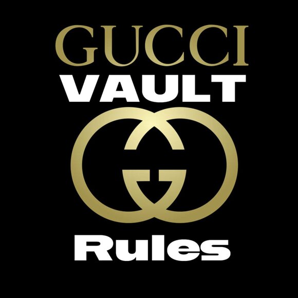 GUCCI VAULT - Gucci Live Show Rules - Please Read! - Picture 1 of 8